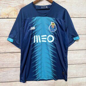 New Balance X FC Porto Soccer Jersey Men XL Blue Official Team Shirt #138 Pablo